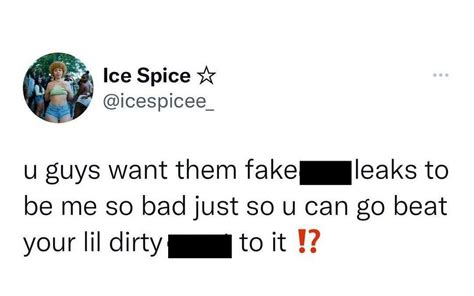 ice spice leaks|Ice Spice Addresses Leaked Text Messages In New Interview